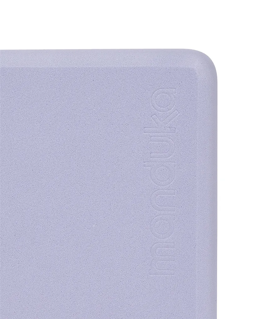 Manduka Recycled Foam Yoga Mini Block - Lavender