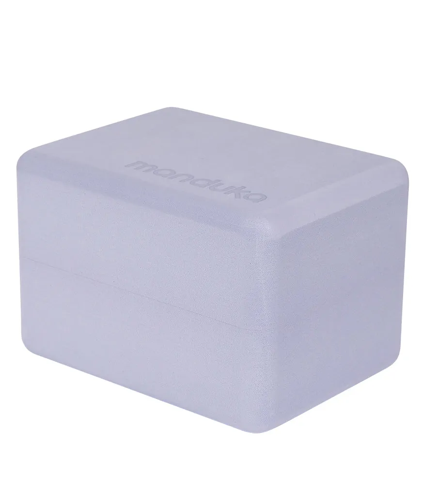 Manduka Recycled Foam Yoga Mini Block - Lavender