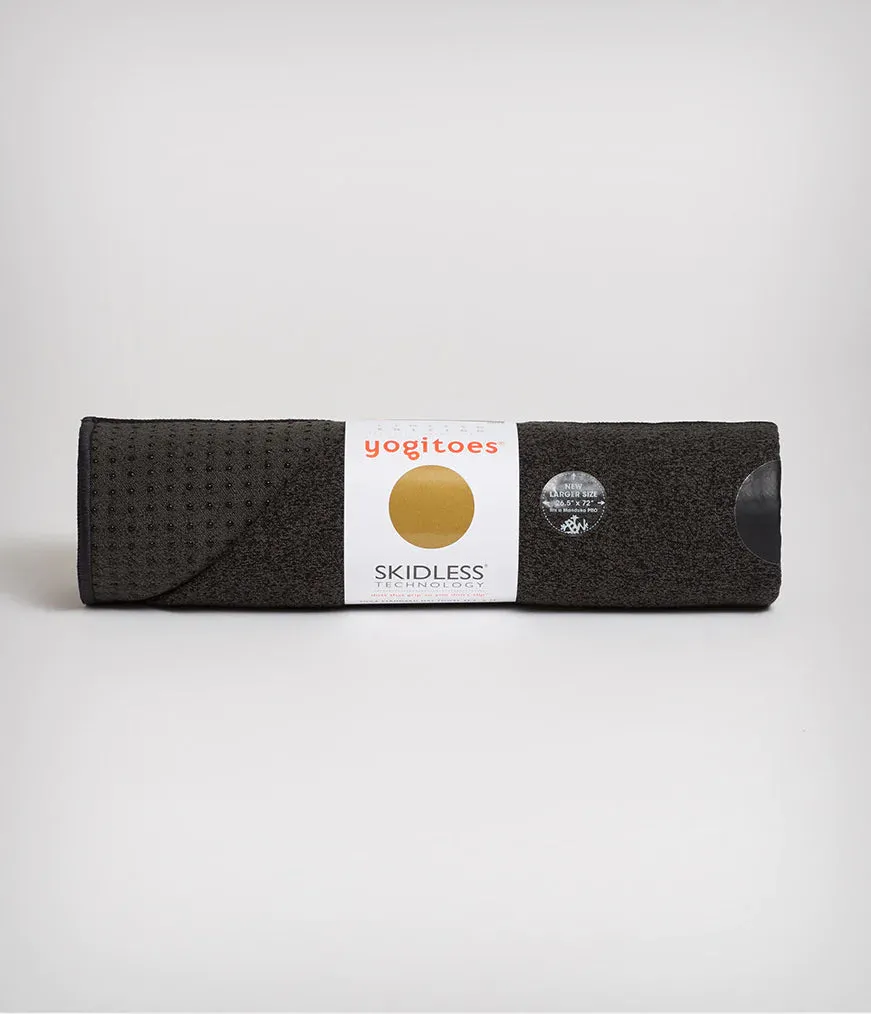 Manduka Yogitoes Yoga Mat Towel - Onyx