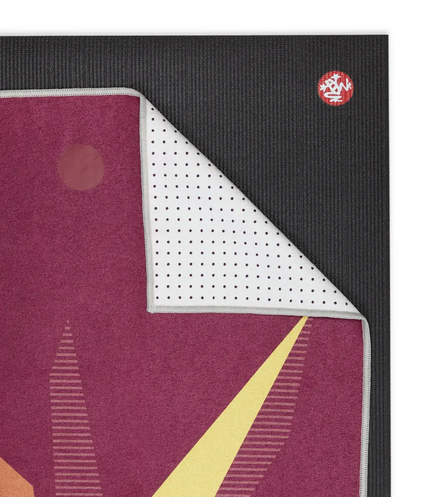 Manduka Yogitoes Yoga Mat Towel - Palm Geo