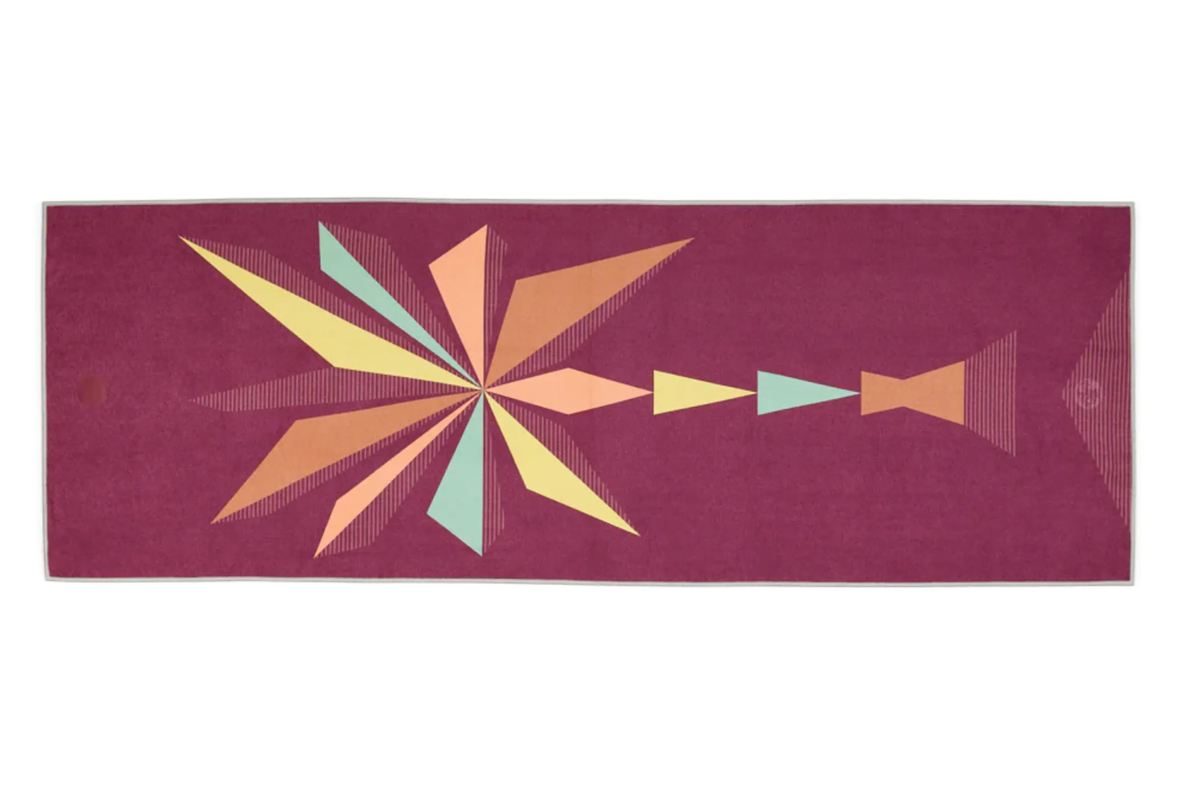 Manduka Yogitoes Yoga Mat Towel - Palm Geo