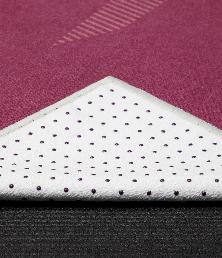 Manduka Yogitoes Yoga Mat Towel - Palm Geo