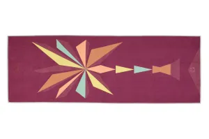 Manduka Yogitoes Yoga Mat Towel - Palm Geo
