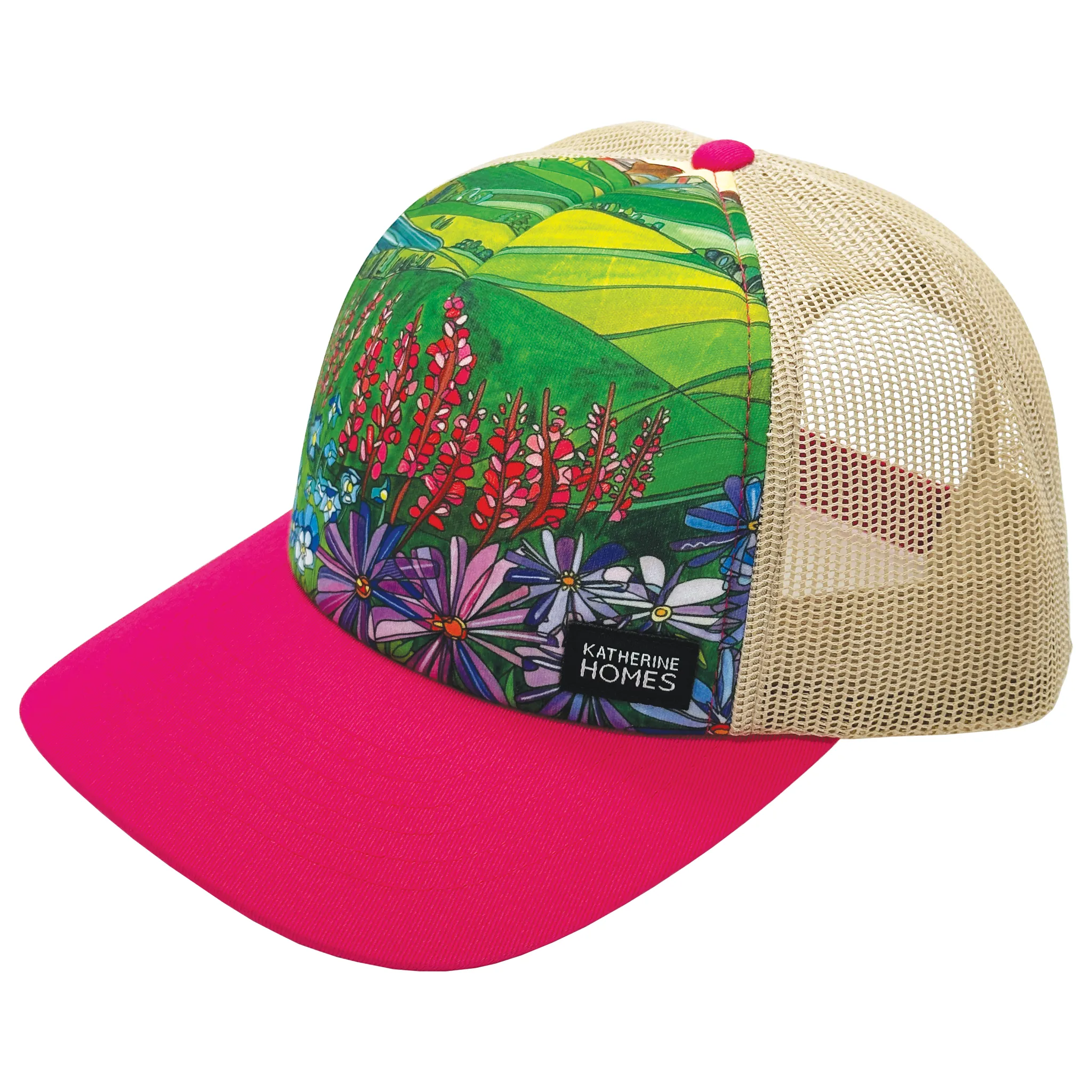 Maroon Bells Trucker Hat  | Rose and Oat