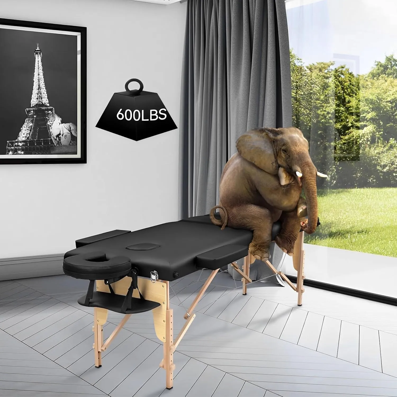 Massage Table Portable Lash Bed: a Folding Spa Bed for Physical Therapy-Esthetician Tattoo Bed