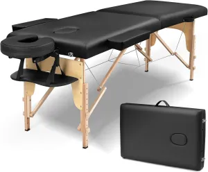 Massage Table Portable Lash Bed: a Folding Spa Bed for Physical Therapy-Esthetician Tattoo Bed