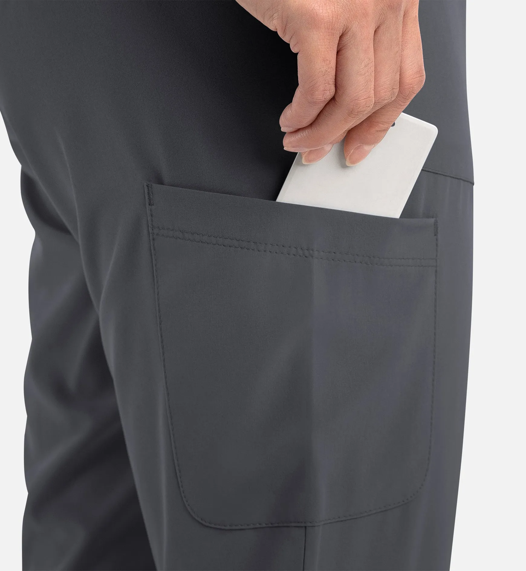 Matrix Impulse 8520 Women’s Yoga Waist Jogger Pewter