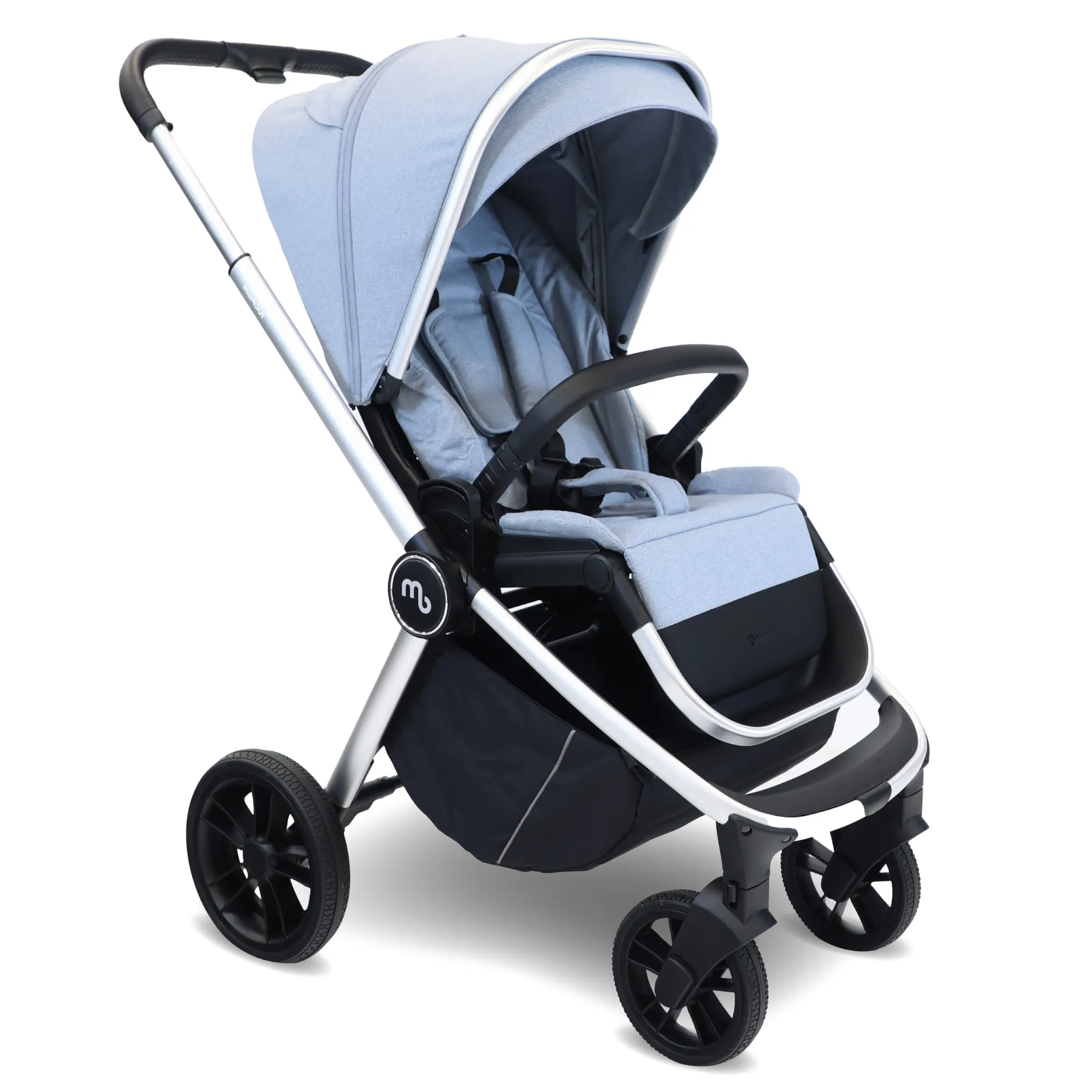 MB450 2-in-1 Pushchair & Carrycot - Steel Blue