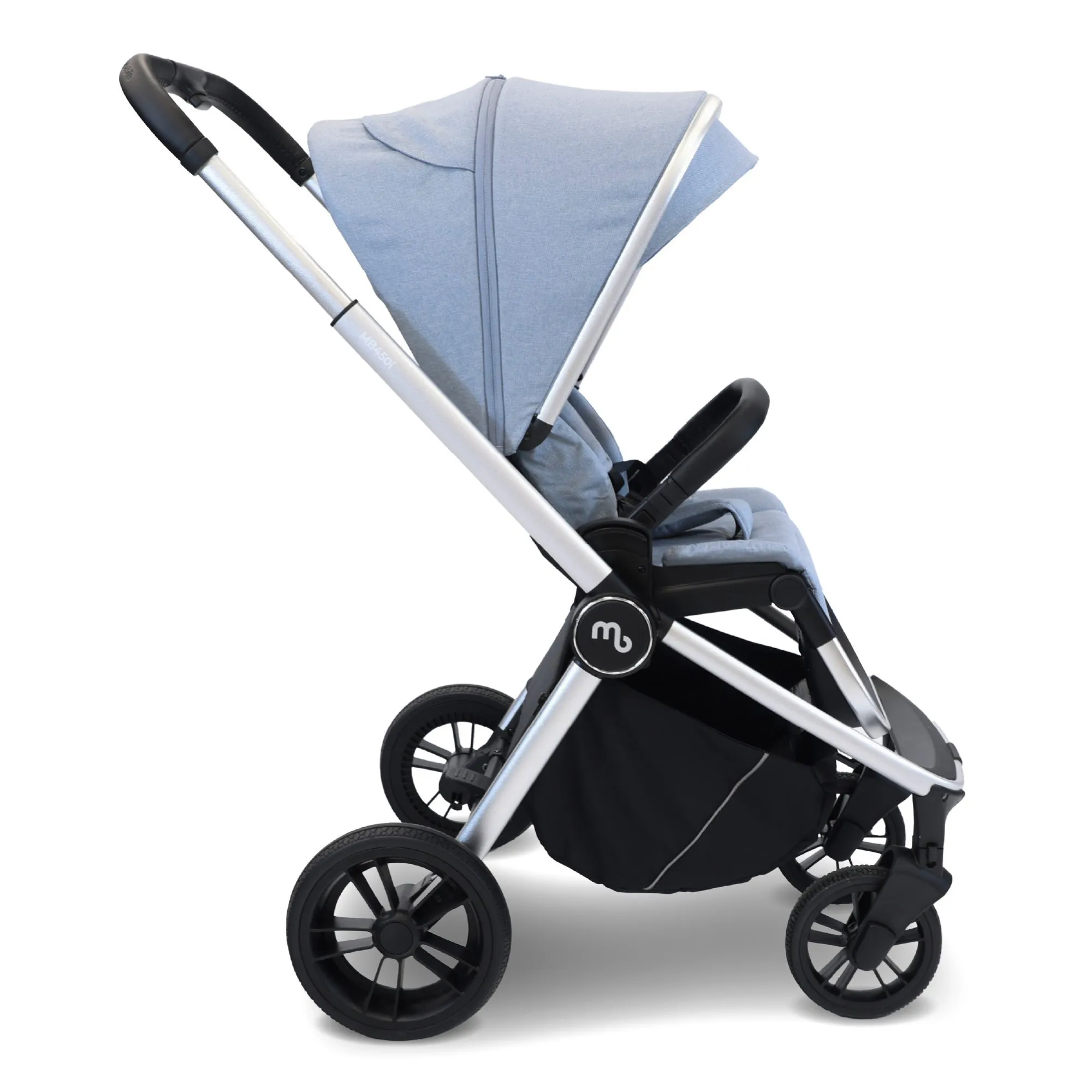 MB450 2-in-1 Pushchair & Carrycot - Steel Blue