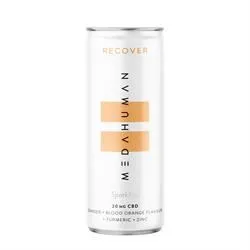 Medahuman | MEDAHUMAN RECOVER is a ginger & blood orange flavoured CBD  drink | 250ml