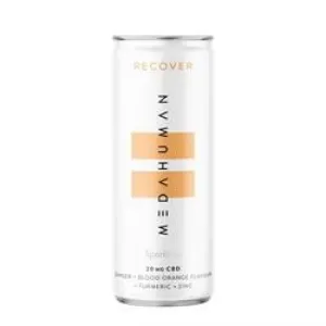 Medahuman | MEDAHUMAN RECOVER is a ginger & blood orange flavoured CBD  drink | 250ml