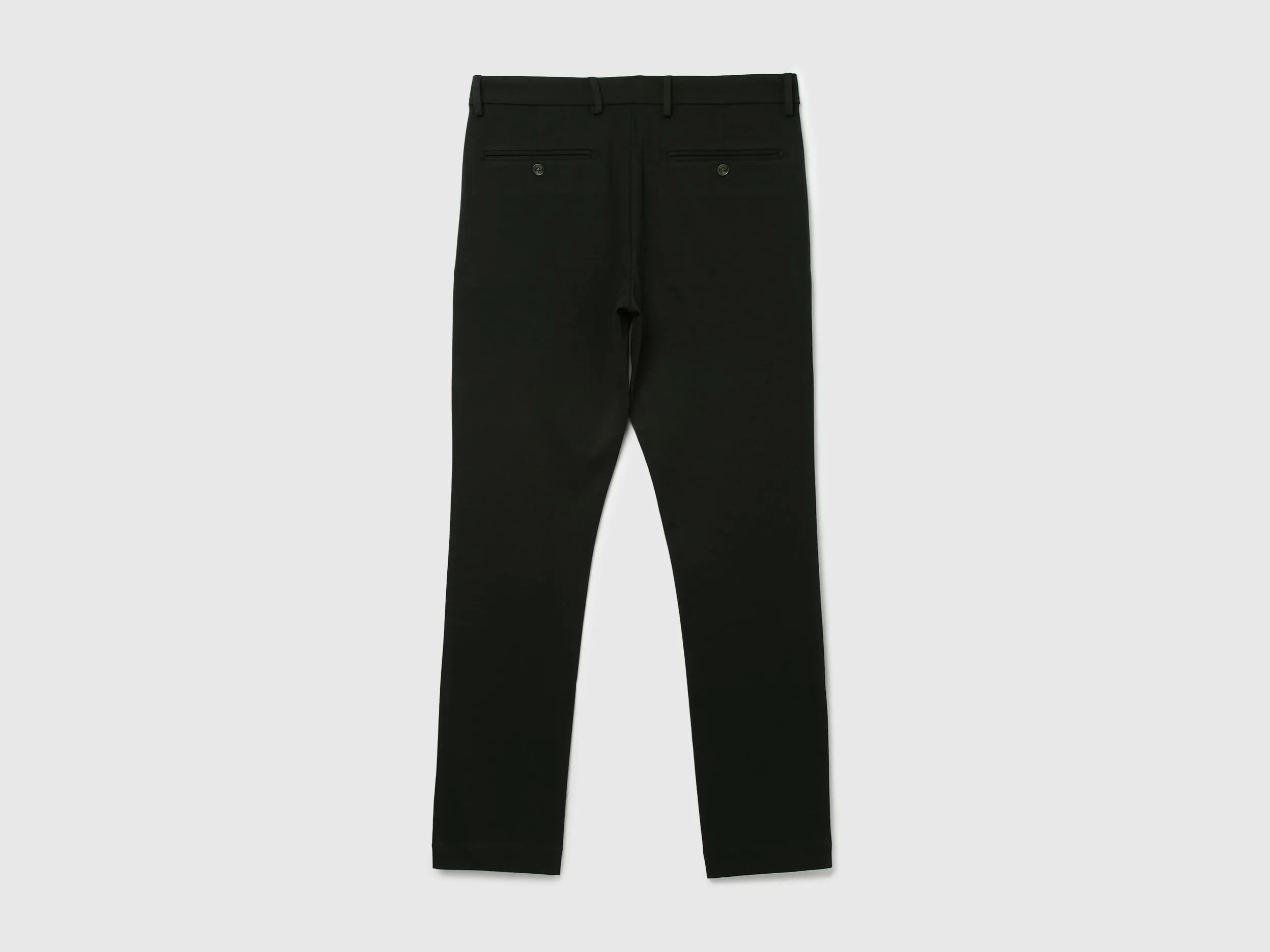Men Textured Slim Fit Trousers