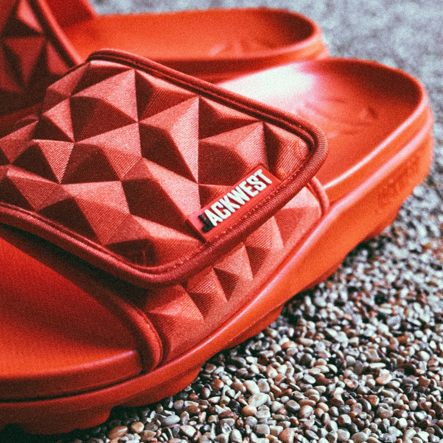 Men's EL A Slides - Seoul Orange