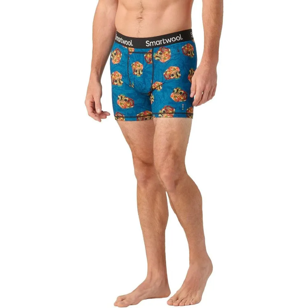 Men's Merino Print Boxer Brief Boxed