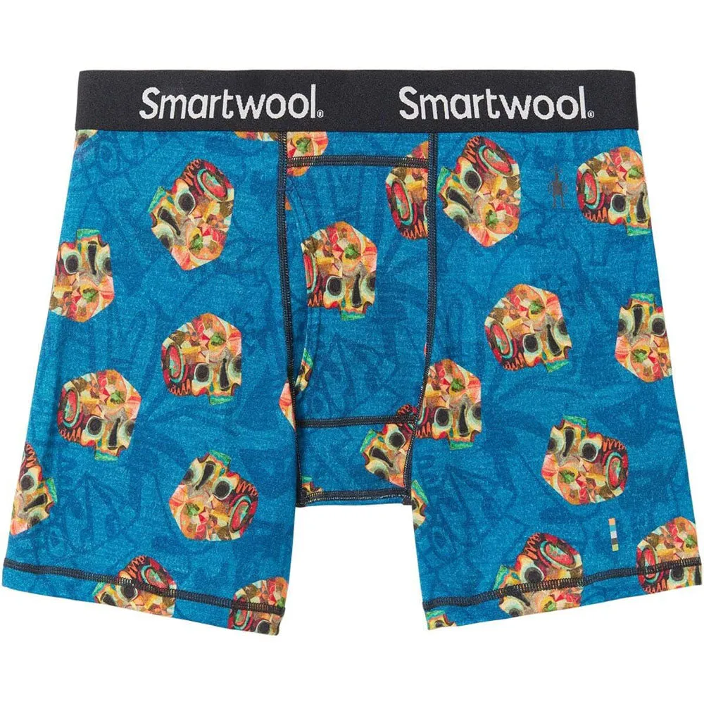 Men's Merino Print Boxer Brief Boxed