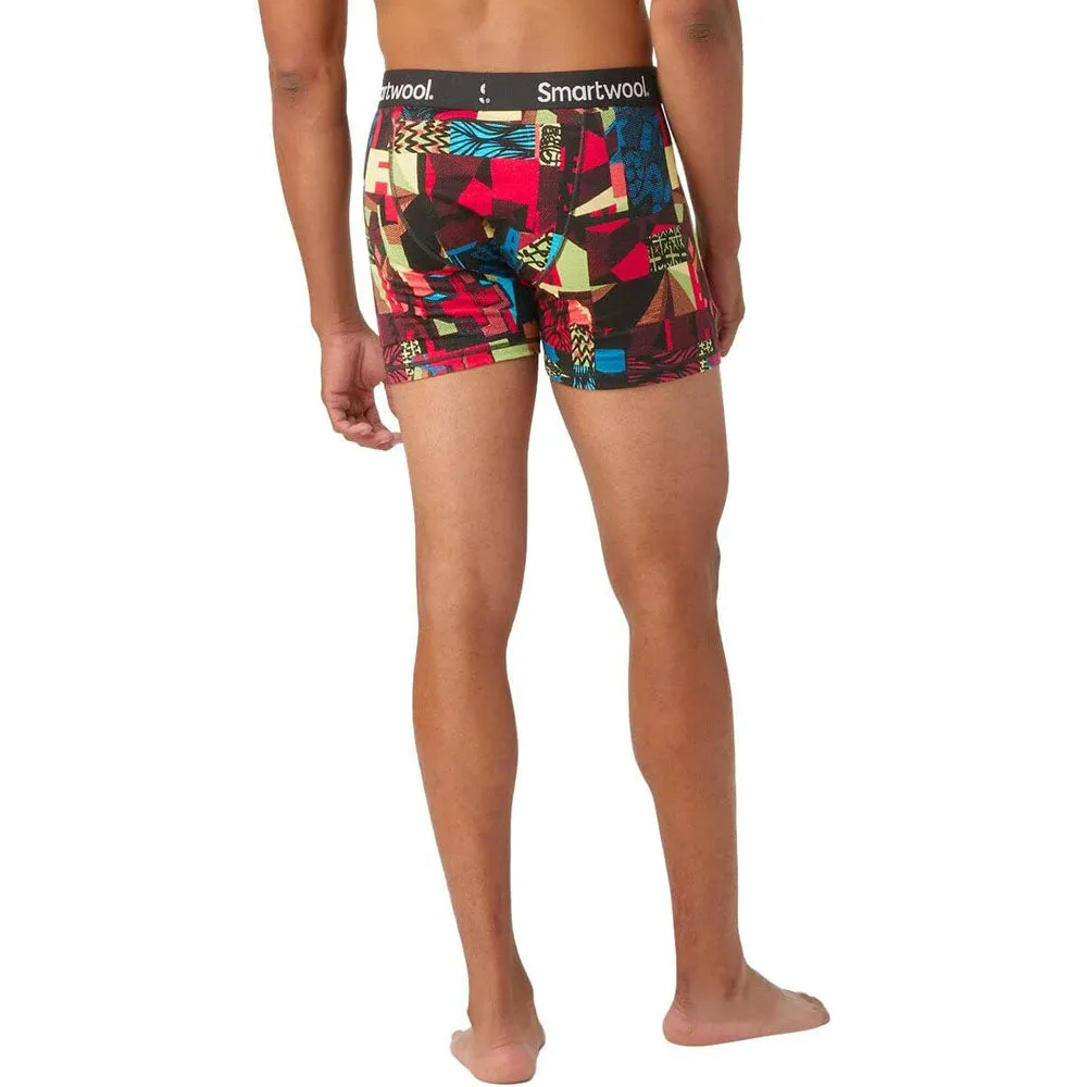 Men's Merino Print Boxer Brief Boxed