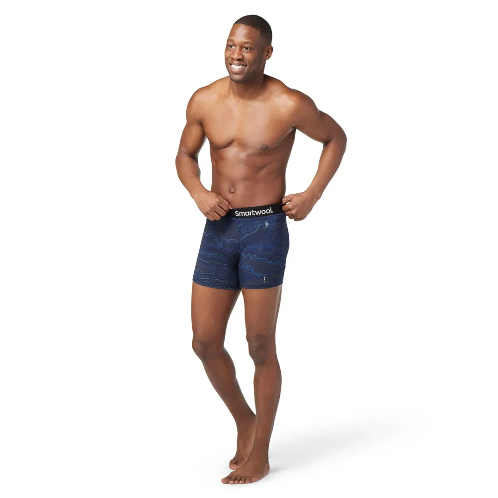 Men's Merino Print Boxer Brief Boxed