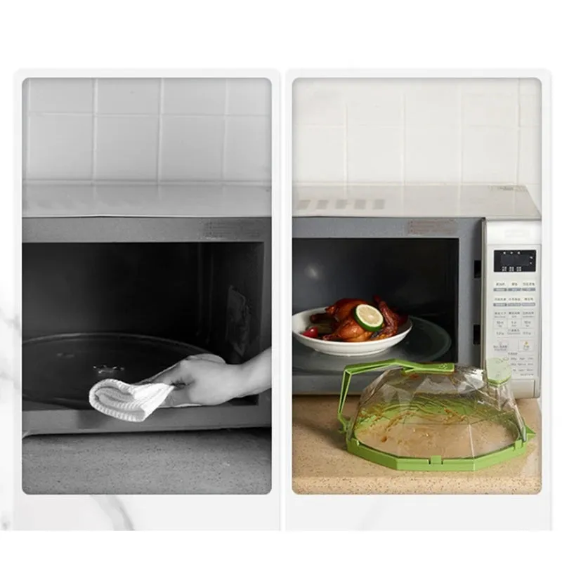 Microwave Cover With Steam Vent