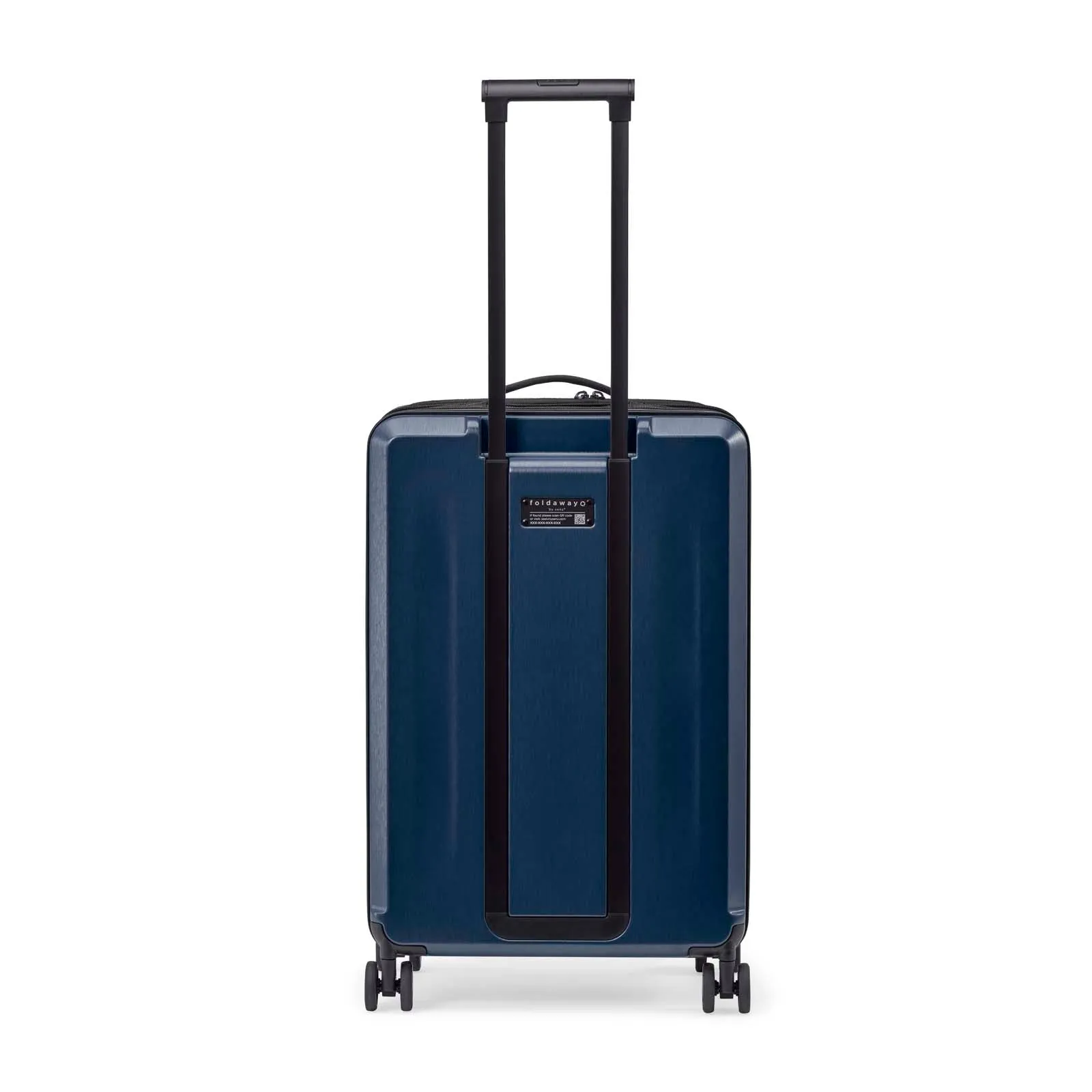 Midnight Blue foldable check in trolley senz° foldaway check in trolley