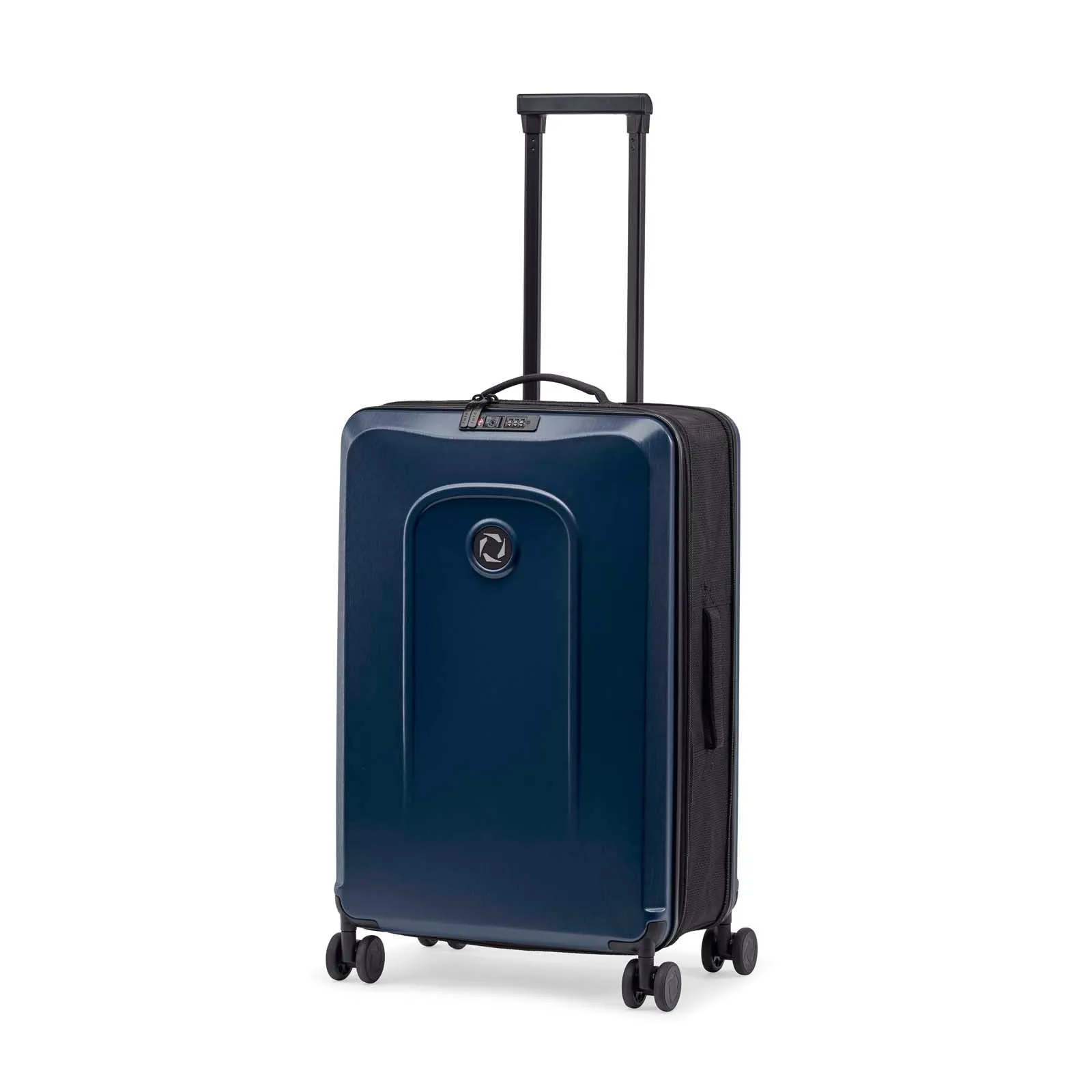 Midnight Blue foldable check in trolley senz° foldaway check in trolley