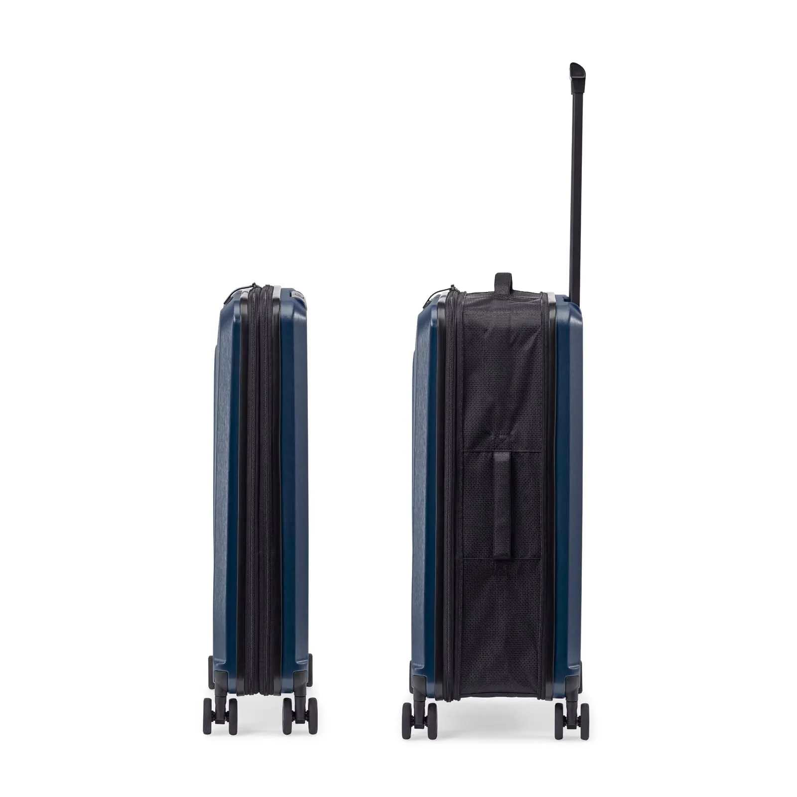 Midnight Blue foldable check in trolley senz° foldaway check in trolley