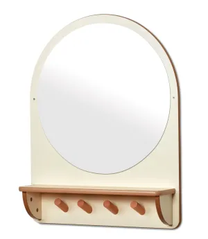 Millhouse Home from Home Wall Mirror with Hooks