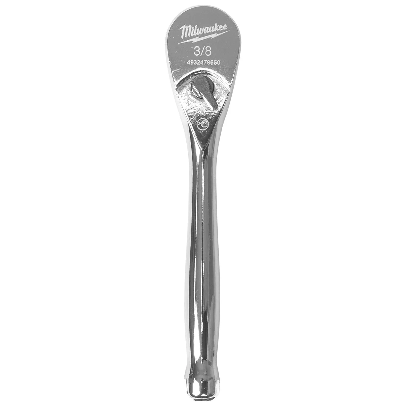 Milwaukee Ratchet Handle Socket Wrench Compact 3/8" Drive 127mm 5 inch 90 Tooth