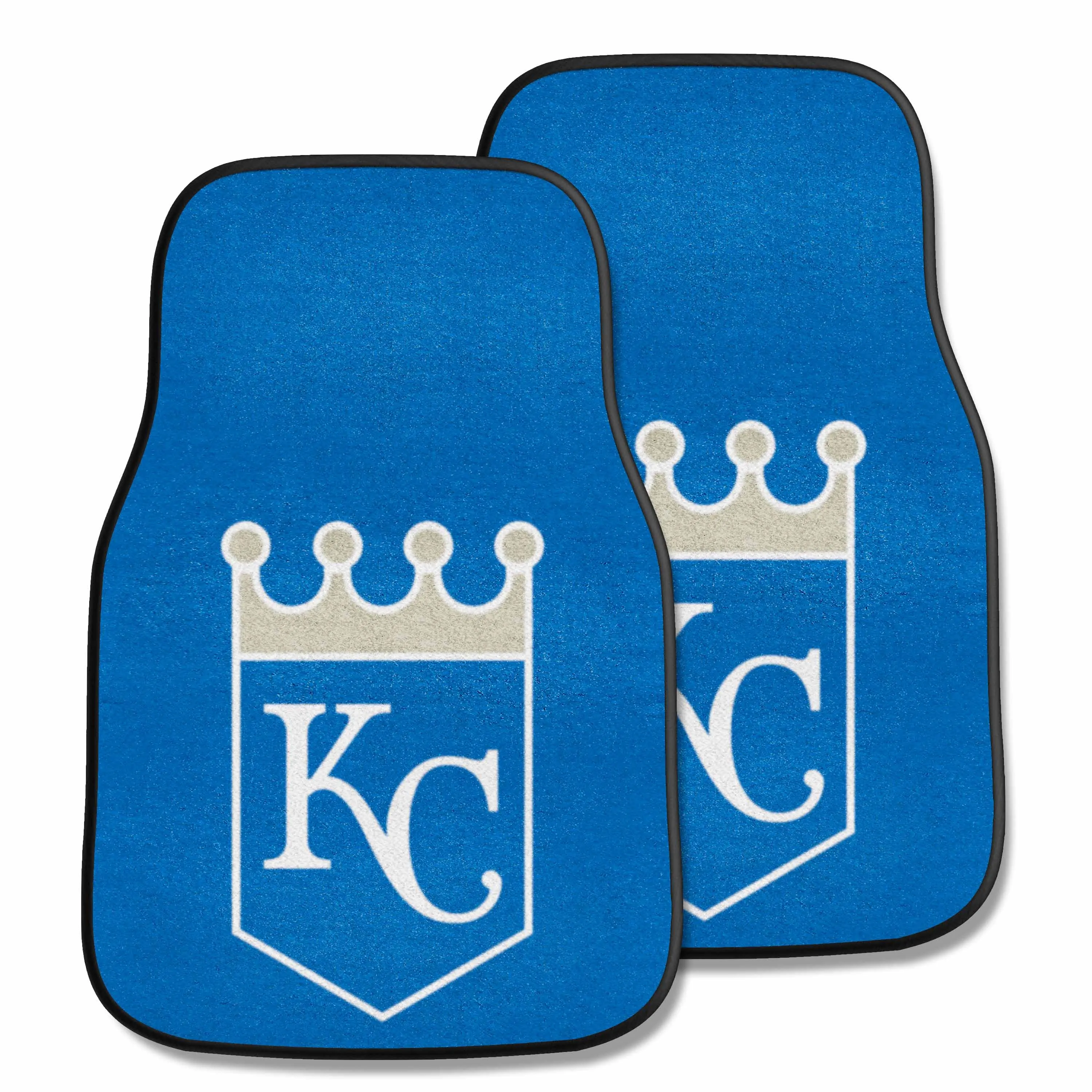 MLB - Kansas City Royals 2-pc Carpet Car Mat Set