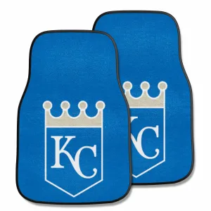 MLB - Kansas City Royals 2-pc Carpet Car Mat Set