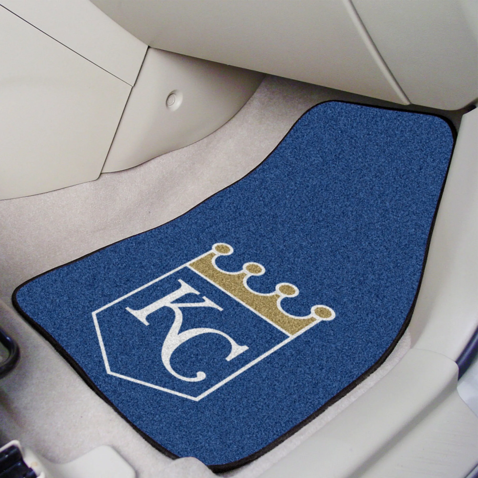 MLB - Kansas City Royals 2-pc Carpet Car Mat Set
