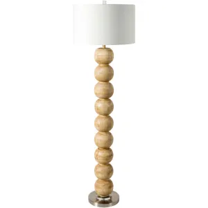 Modern Elegance 62H x 18W Accent Floor Lamp