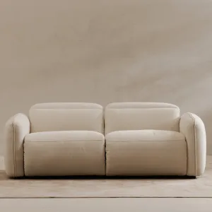 Moe's Home Collection Eli Warm White Power Recliner Sofa