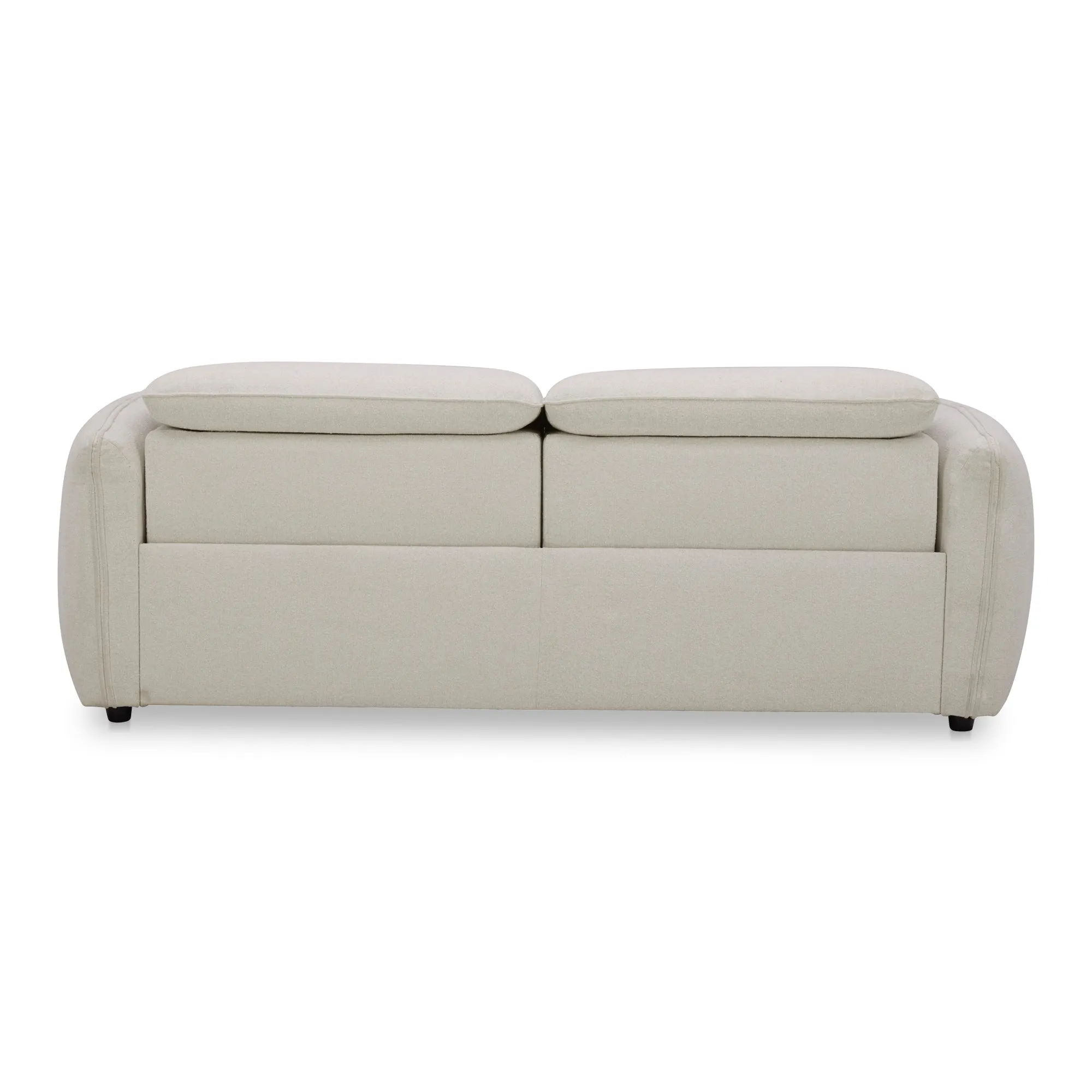 Moe's Home Collection Eli Warm White Power Recliner Sofa