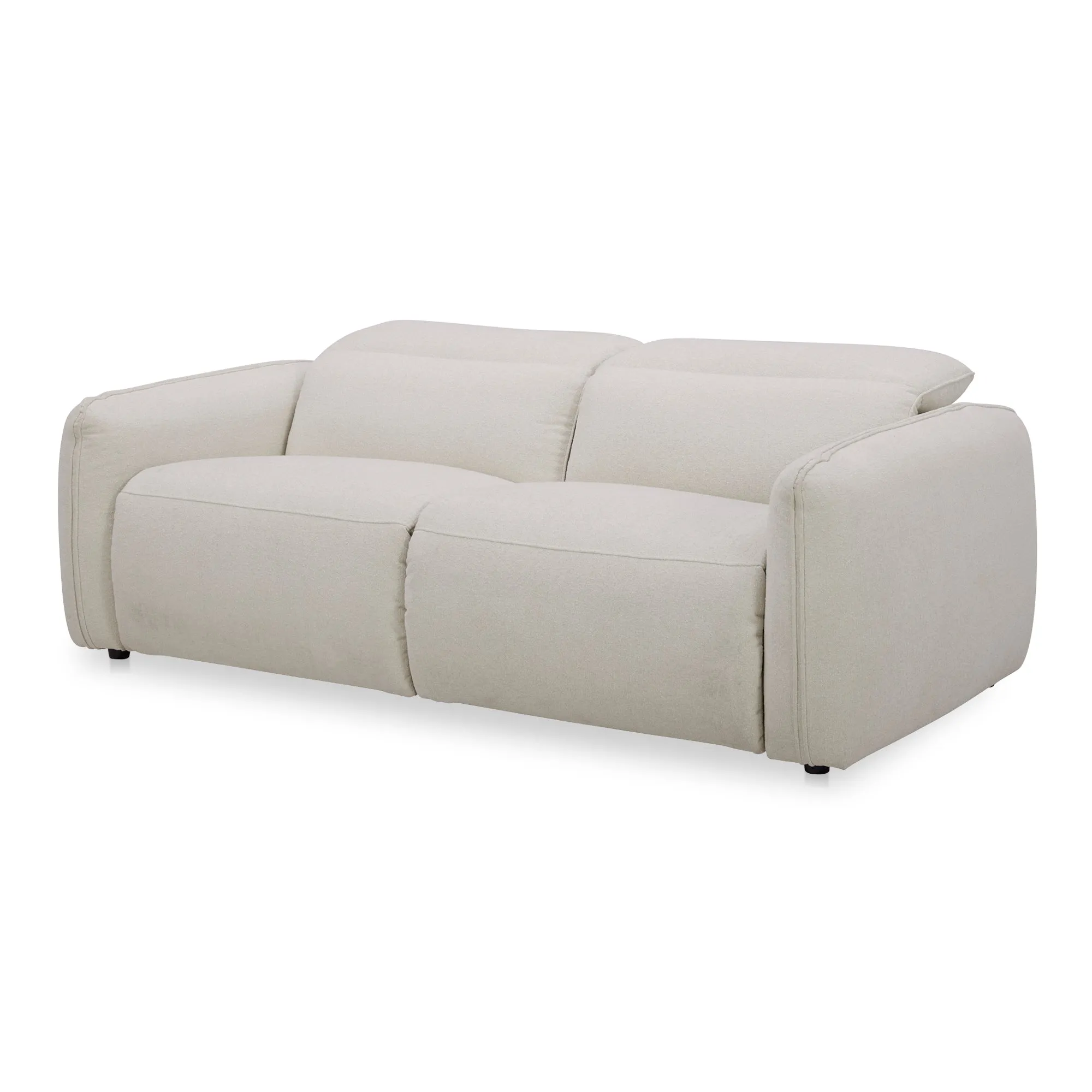 Moe's Home Collection Eli Warm White Power Recliner Sofa