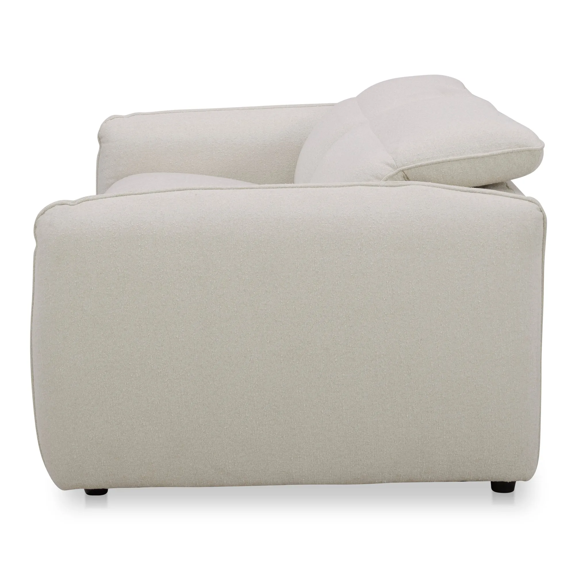 Moe's Home Collection Eli Warm White Power Recliner Sofa