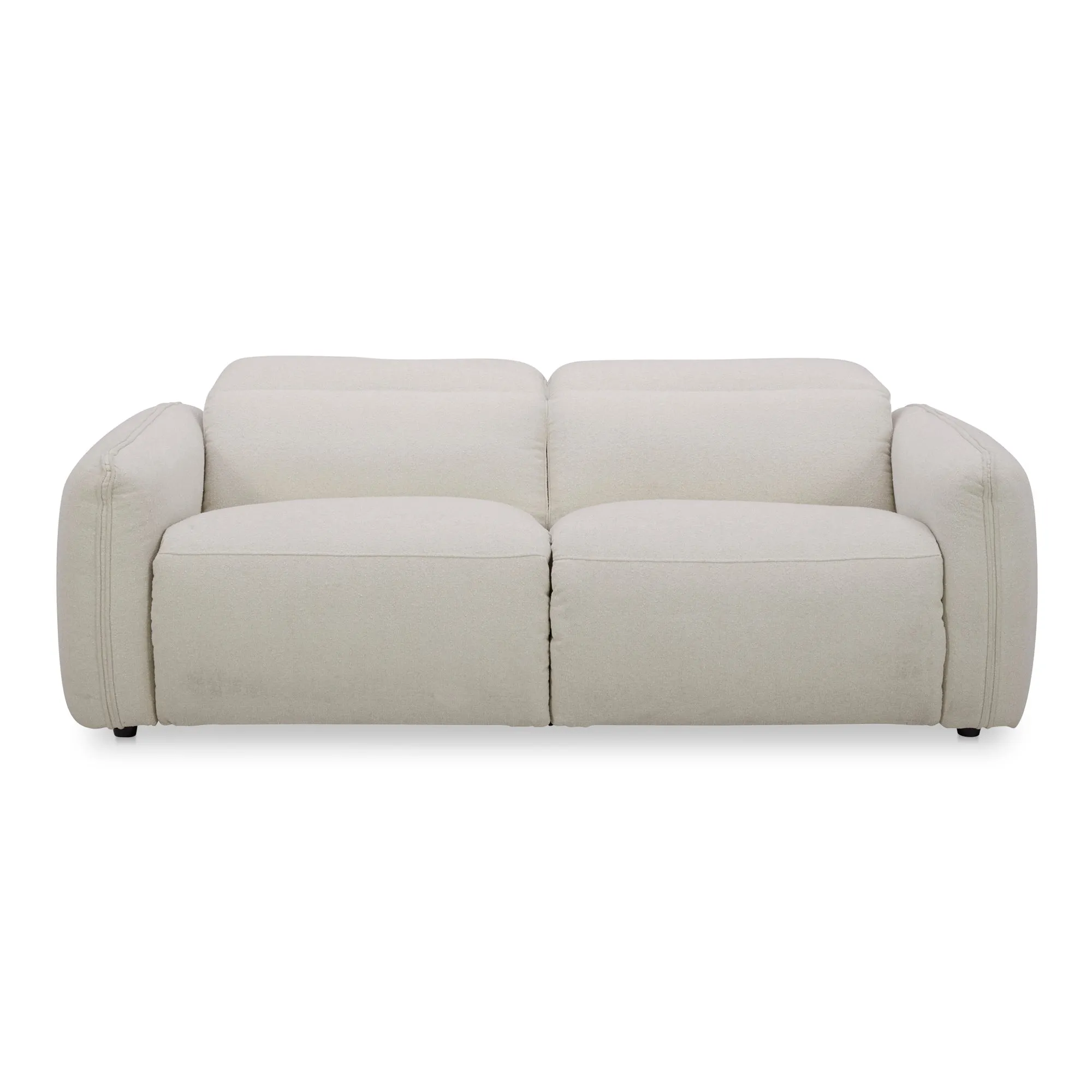 Moe's Home Collection Eli Warm White Power Recliner Sofa