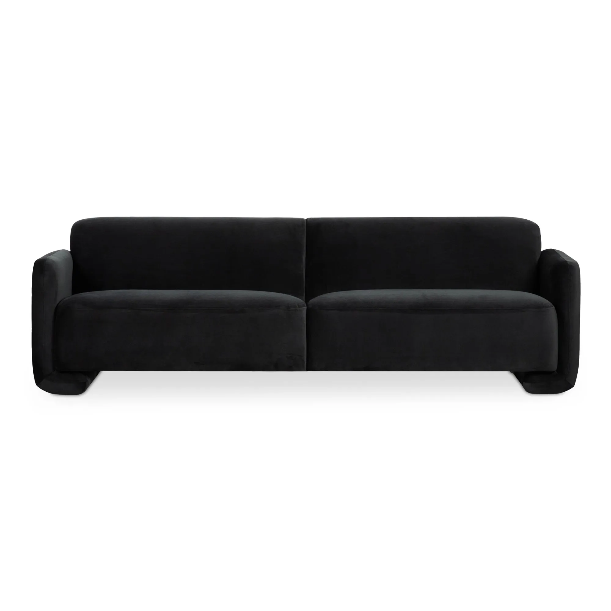Moe's Home Collection Fallon Shadow Grey Sofa