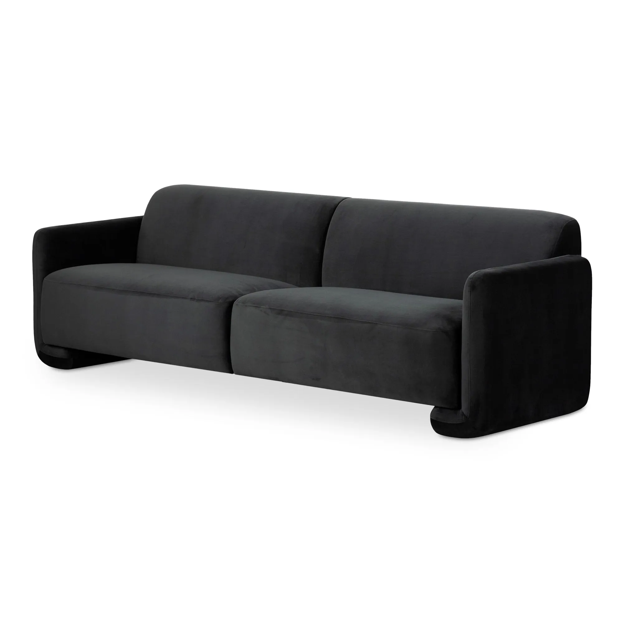 Moe's Home Collection Fallon Shadow Grey Sofa
