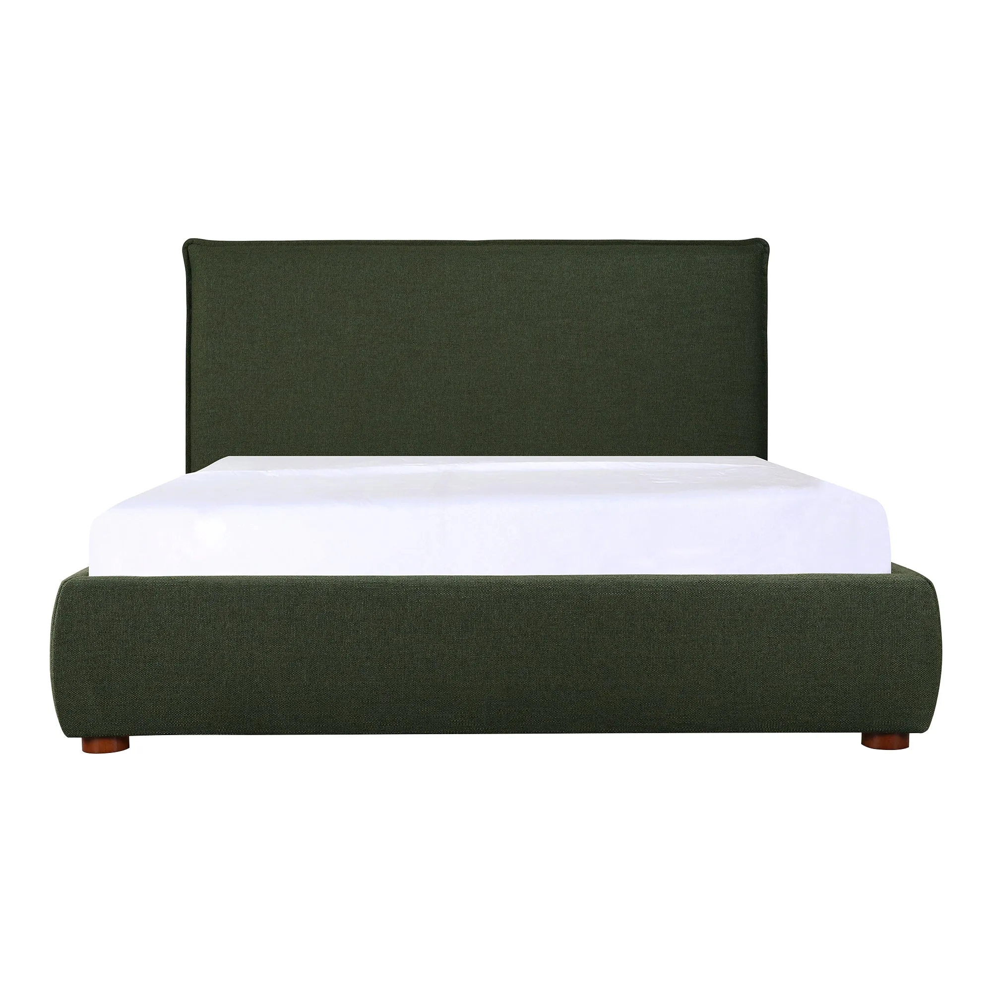 Moe's Home Collection Luzon Green Upholstered King Size Bed