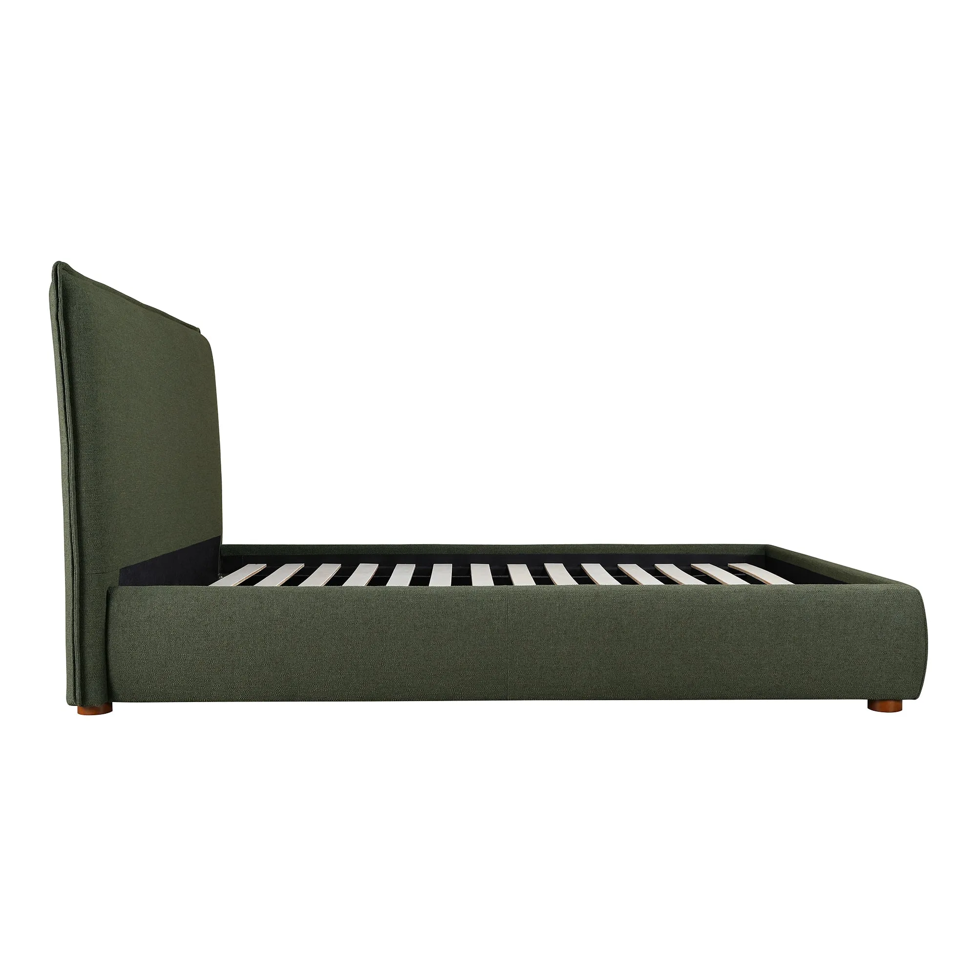 Moe's Home Collection Luzon Green Upholstered King Size Bed