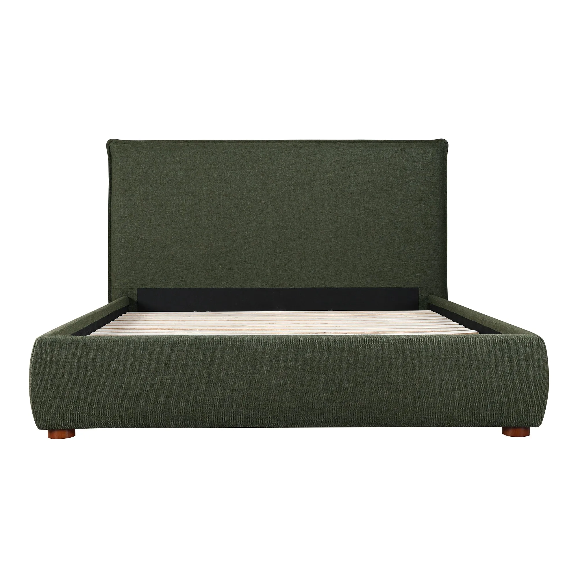Moe's Home Collection Luzon Green Upholstered King Size Bed