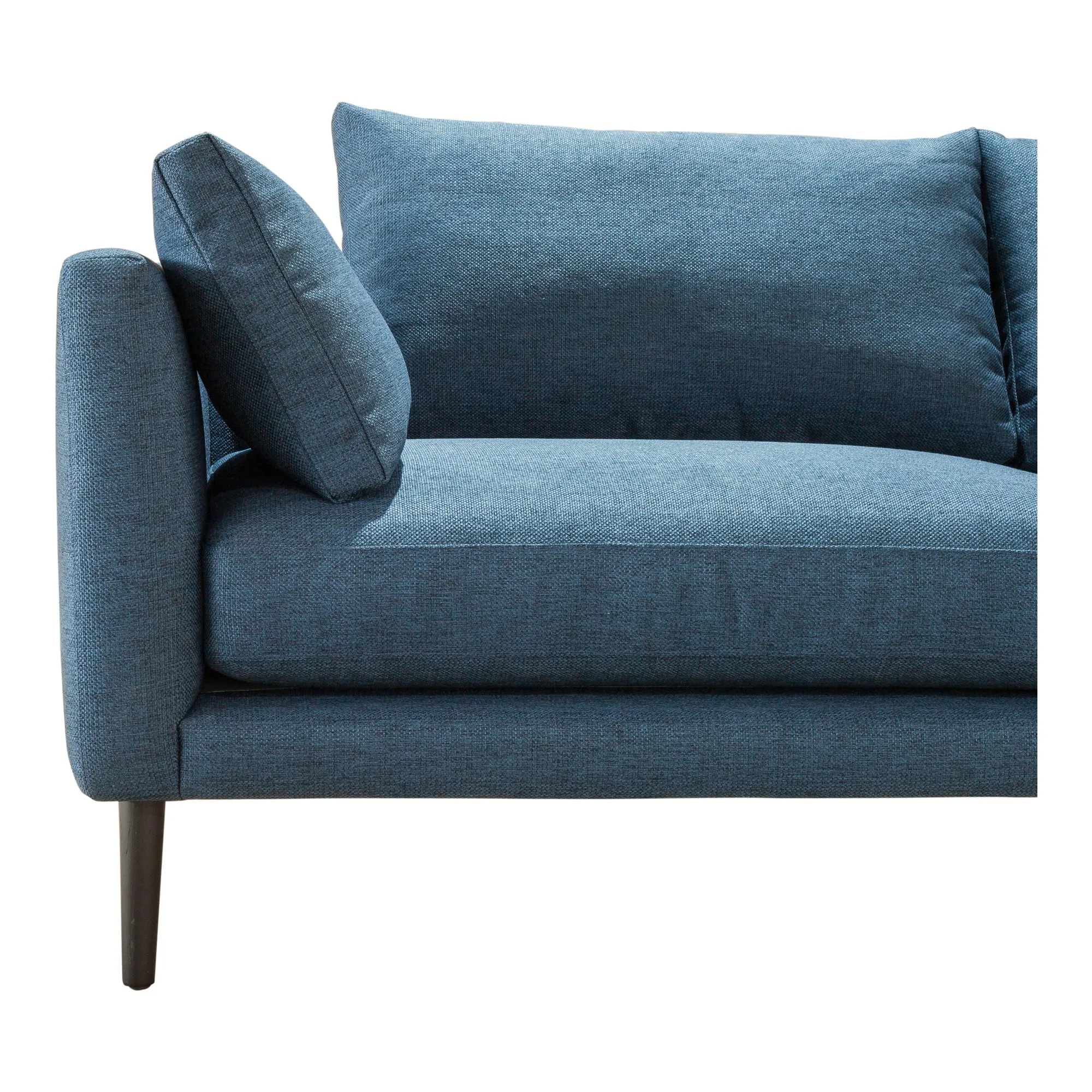 Moe's Home Collection Raval Dark Blue Sofa