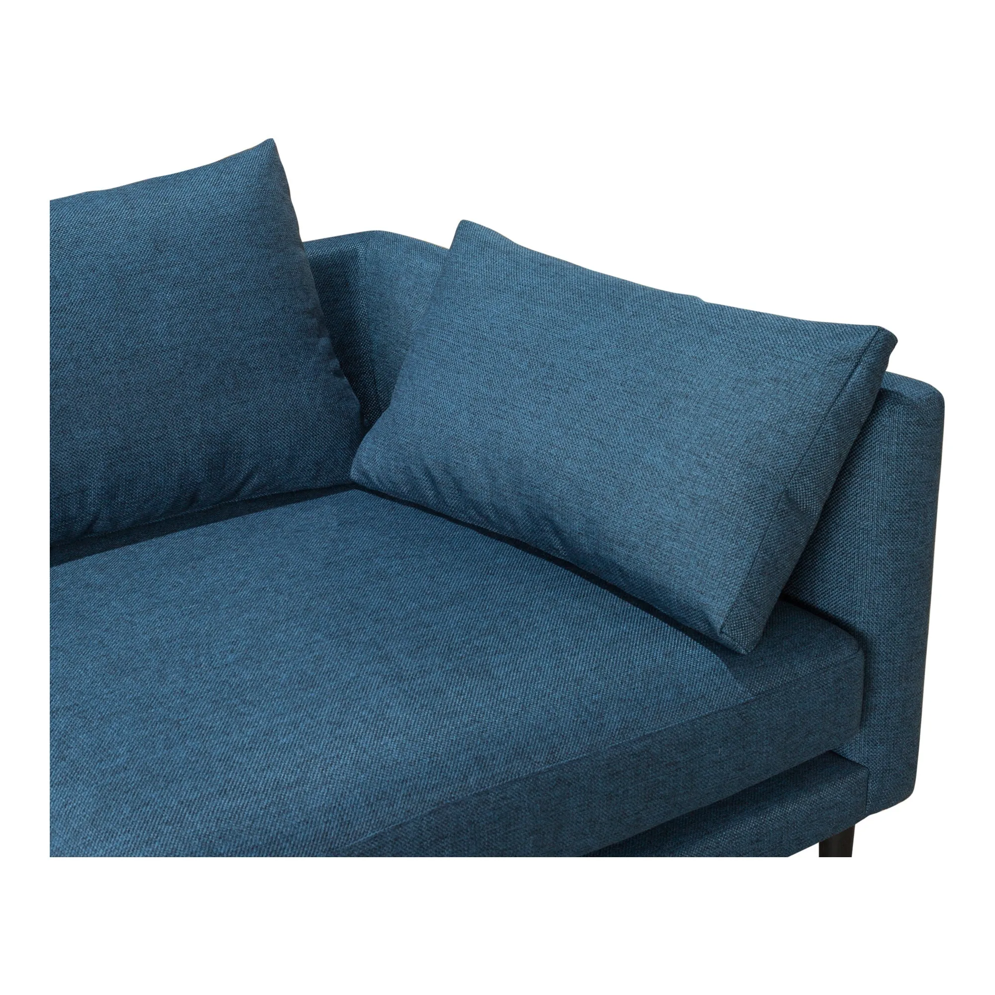 Moe's Home Collection Raval Dark Blue Sofa