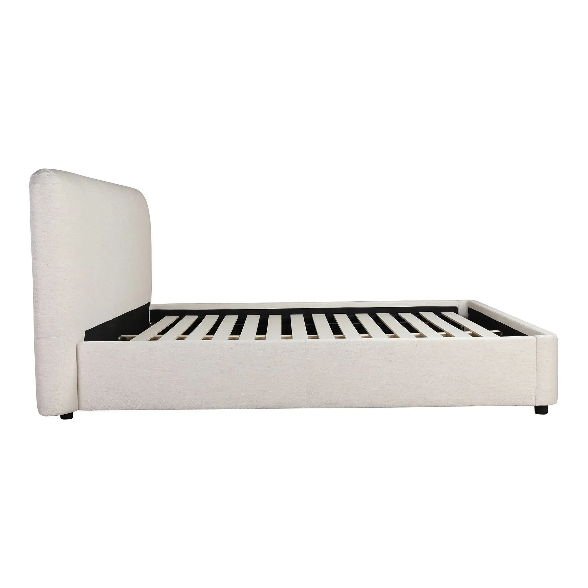 Moe's Home Collection Samara Cream Queen Bed