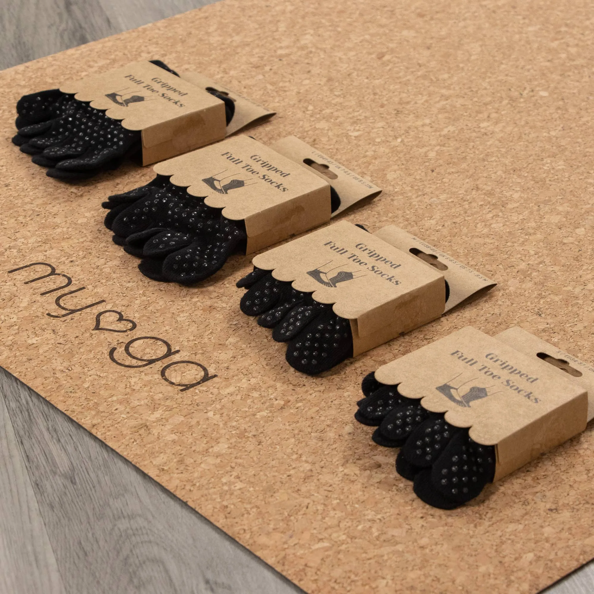 Myga - Gripped Full Toe Yoga Socks