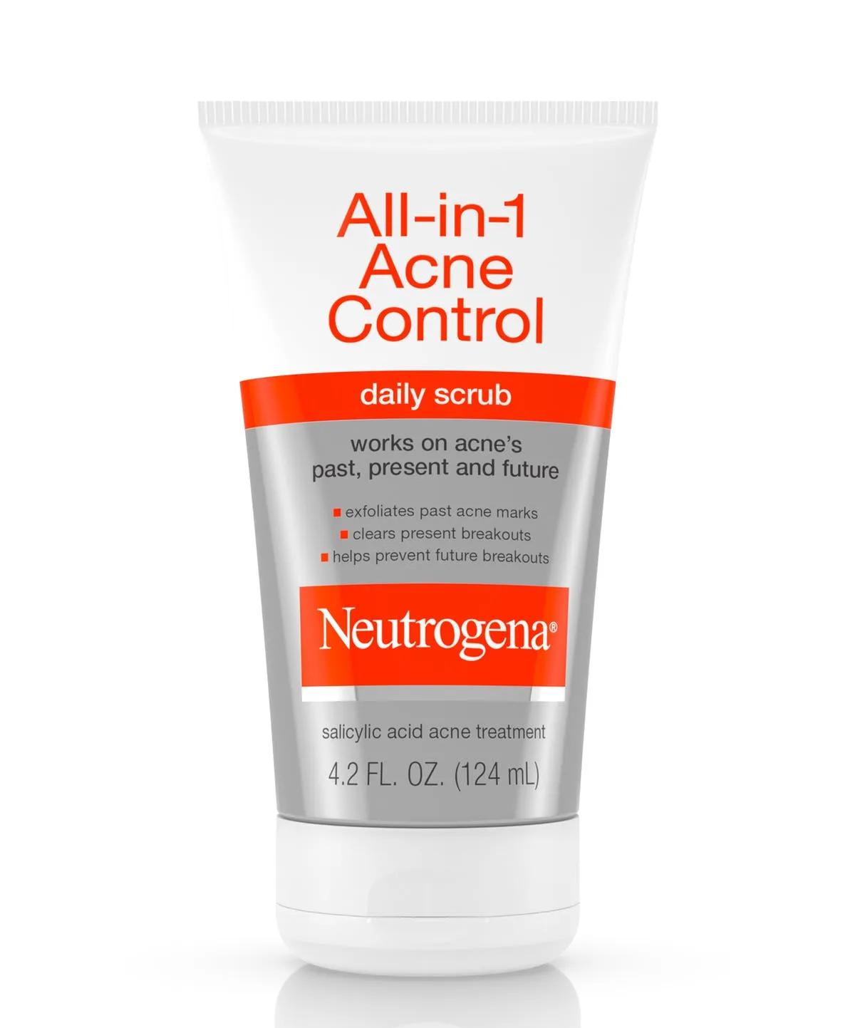 Neutrogena Oil Free Acne Wash Scrub 125ml