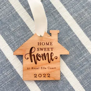 New Home Address Ornament