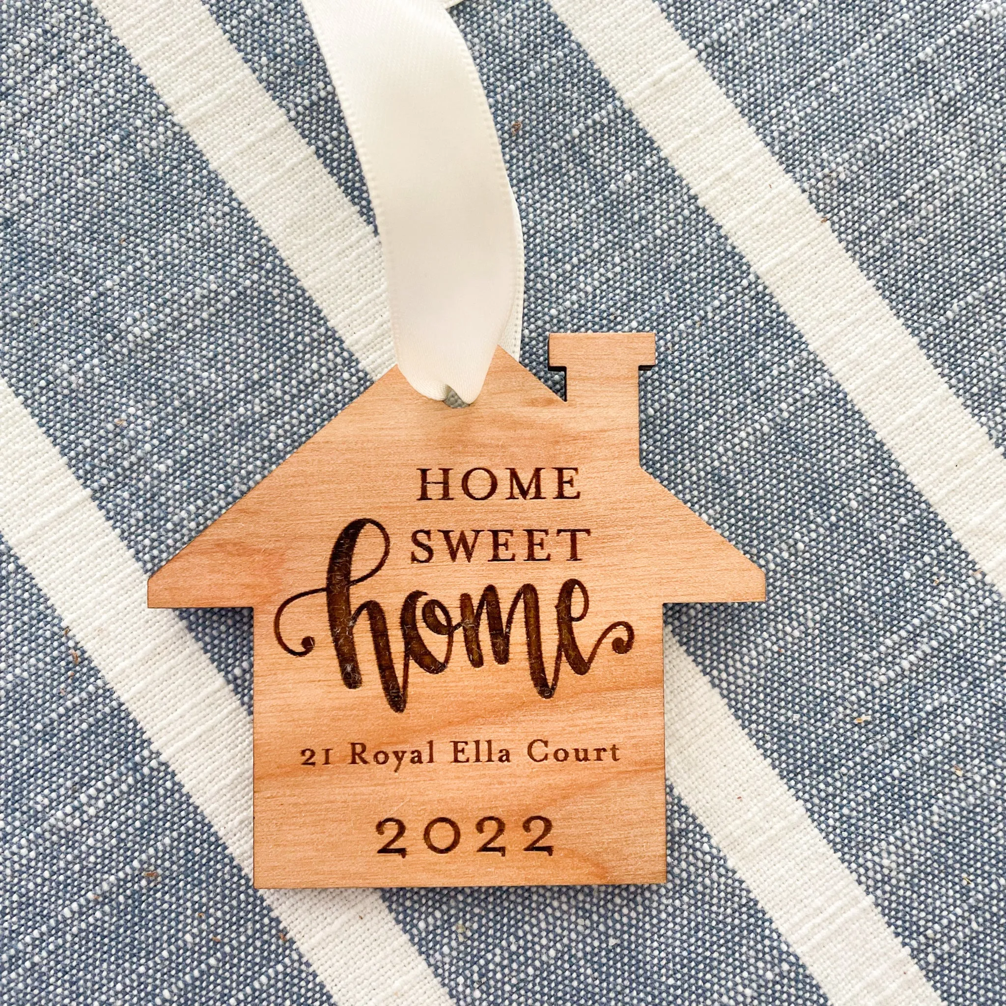 New Home Address Ornament