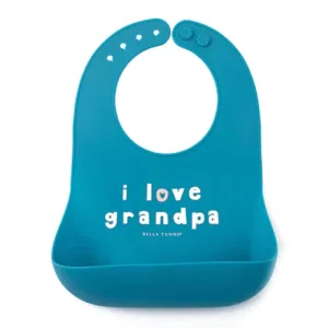 New in package! Bella Tunno Wonder Bib - Love Grandpa Retails $20 