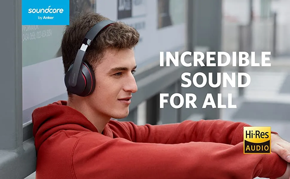 New sealed Anker Soundcore Life Q10 Wireless Bluetooth Headphones, Over Ear, Foldable, Hi-Res Certified Sound, 60-Hour Playtime, Fast USB-C Charging, Deep Bass, Aux Input, for Travel, Online Class, Home Office